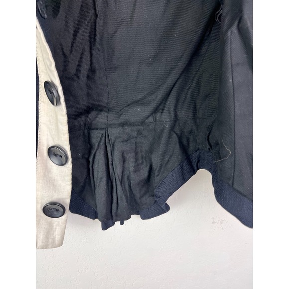 3.1 Phillip lim Black and Cream Structured Jacket Size 2 - Picture 4 of 10
